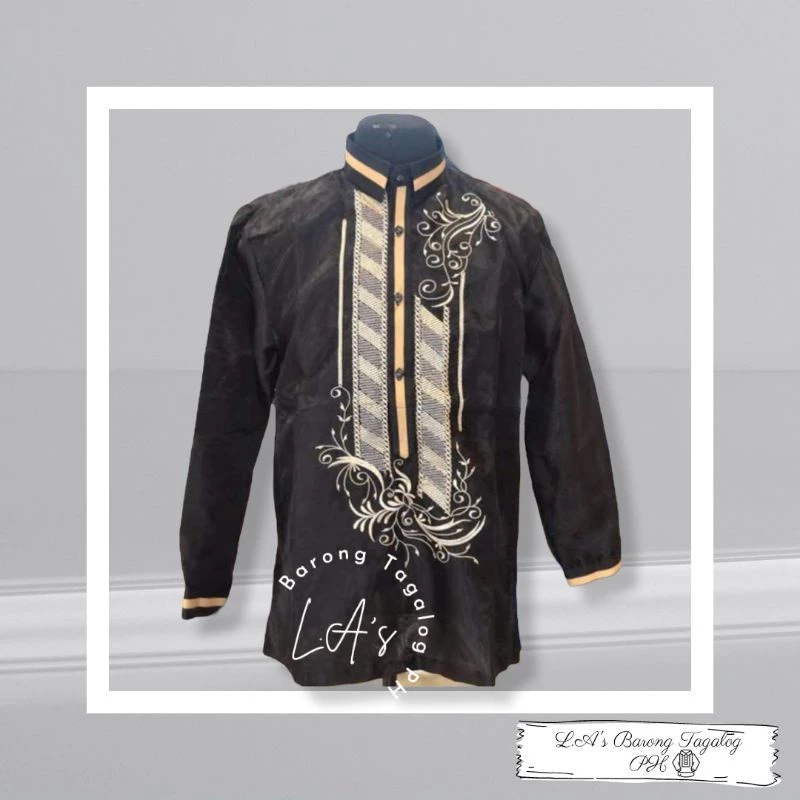 Modern Barong Tagalog Piña Organza