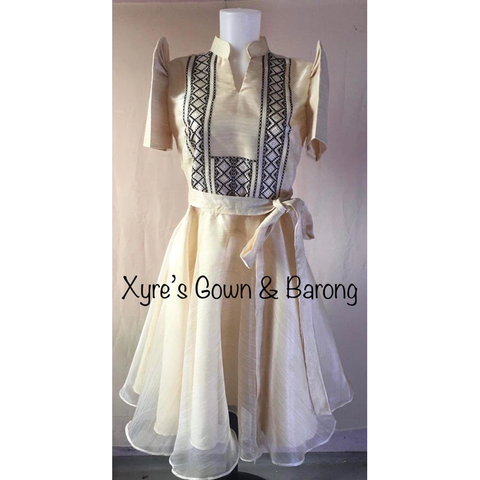 Mestiza Balloon Dress- Modern Filipiniana