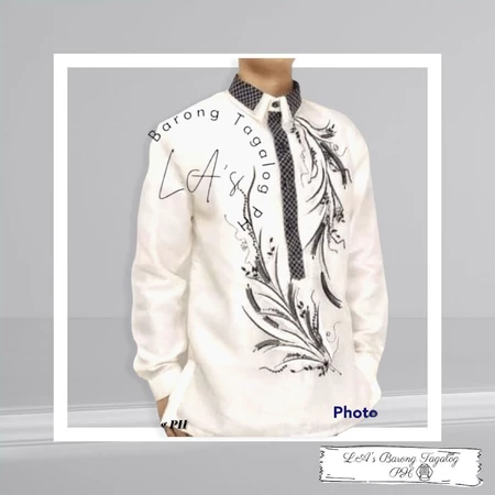 Double Collar Barong Tagalog